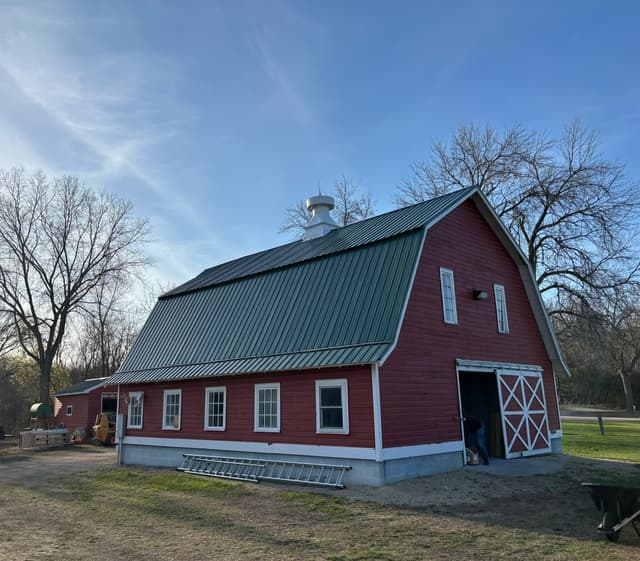 Barn roof in Saint Paul Park, MN